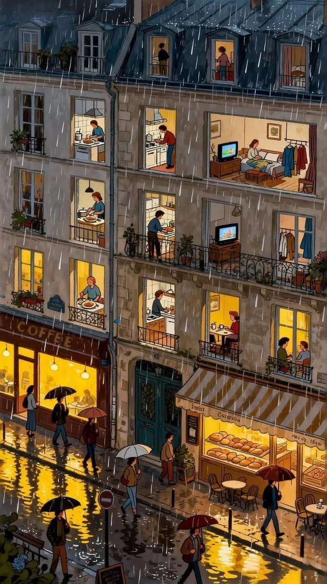 Lovandfear's tweet image. “Everyone is home, yet everyone is alone.”