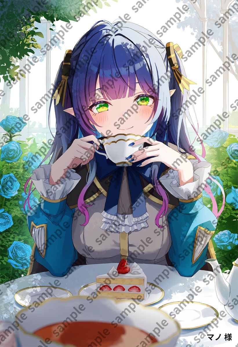 inomitsuki's tweet photo. 【ご依頼実績】
『マノ 様 （#manomano1215）』より活動2周年記念イラストの制作をお手伝いさせていただきました！2周年おめでとうございます！
https://t.co/4LrPwu2lOo https://t.co/FLgu0iSUl9