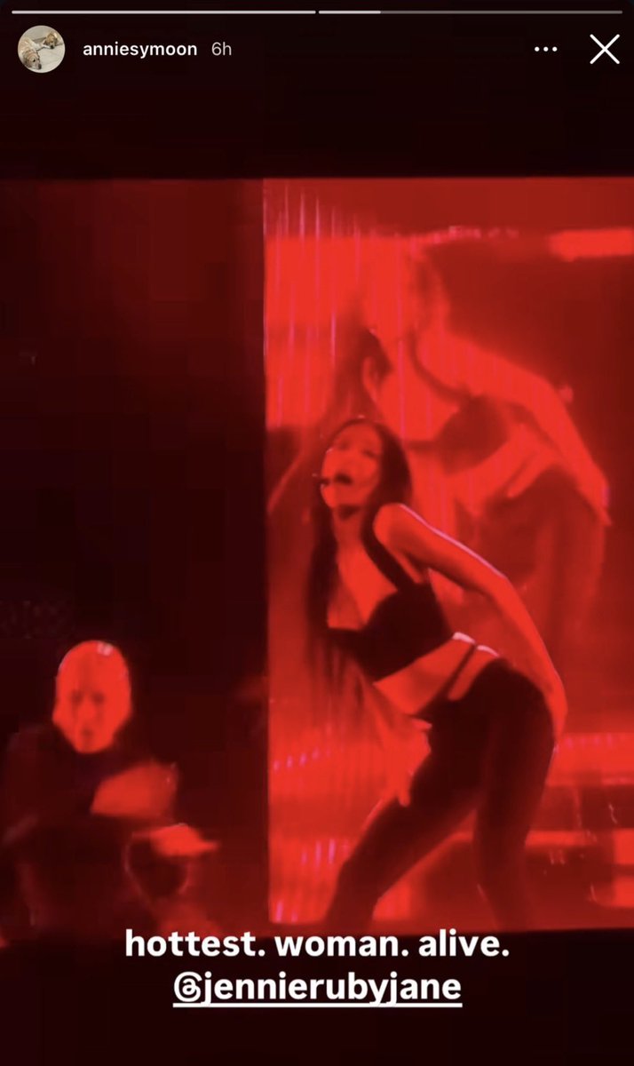 aboutadp's tweet photo. annie saying jennie is the hottest woman alive, oh girl I know exactly what you are 😭 https://t.co/Ym3xJAv1pX