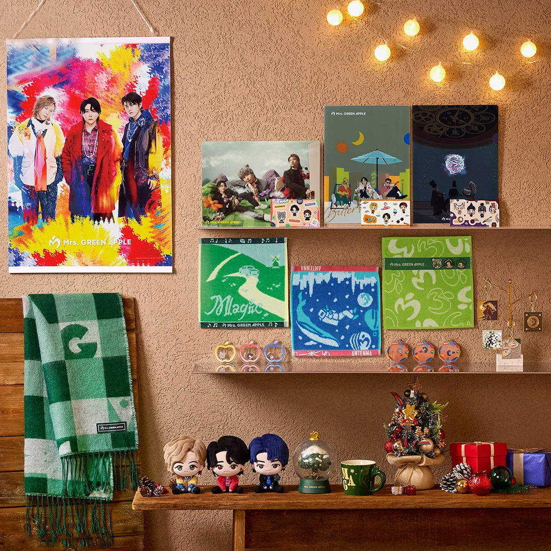 ✨ 一番くじ #MrsGREENAPPLE 「MAGICAL WINTER」登場 🍏 冬に嬉しい