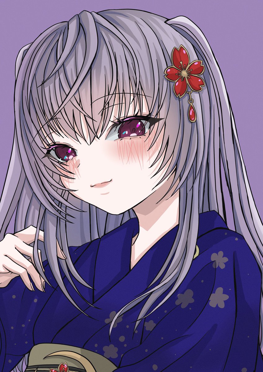 Vtuberの鞘峰サヤ様描きましたー！

#サヤ彩