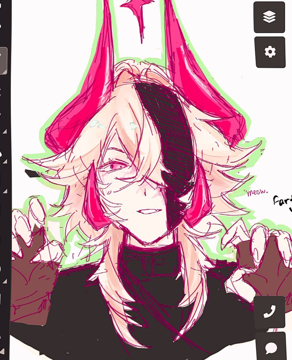 karouu_000's tweet image. can someone tell her to stop doing that she's not that cute😕 #subspace #phightingart