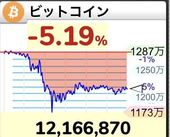 monfxtry's tweet photo. BTCが暴落中ですね。
総資産の三割がBTCの私は控えめに言って爆損です😢
明日この暴落が、ペソとリラに波及しないことを祈ります。 https://t.co/IpkQ7nbzJu