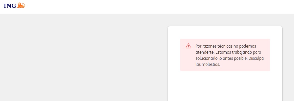 Vamos a dejar claro de una vez por todas que <a href="/ING_es/">ING España</a> es uno de los peores bancos que existen. Cada dos por tres con la misma historia, sin poder gestionar nada. Siempre con mil incidencias 😡
