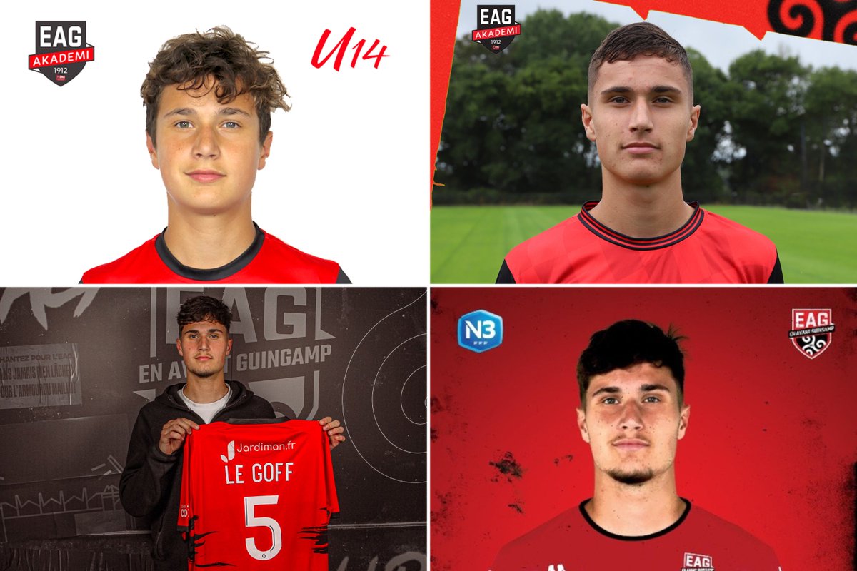 [#EAG] Nathan Le Goff (2006) : « Mon rêve, c’est de continuer à Guingamp, d'y jouer, d'y signer professionnel, d'y faire ma carrière comme Coco Michel. Dès 6 ans, j’ai été au stade avec mon papy. Je n’ai qu’un seul club dans ma tête. Je ne supporte que ce club. »

🗣️ <a href="/OuestFrance/">Ouest-France</a>