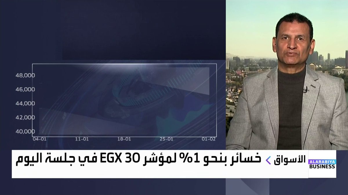 رئيس شركة الأوائل للأوراق المالية وائل عنبة في حوار مع حول تراجعات البورصة المصرية، وتوقعاته لأداء الأسهم متوسطة الحجم ضمن المؤشر السبعيني الأسواق العربية _Business 