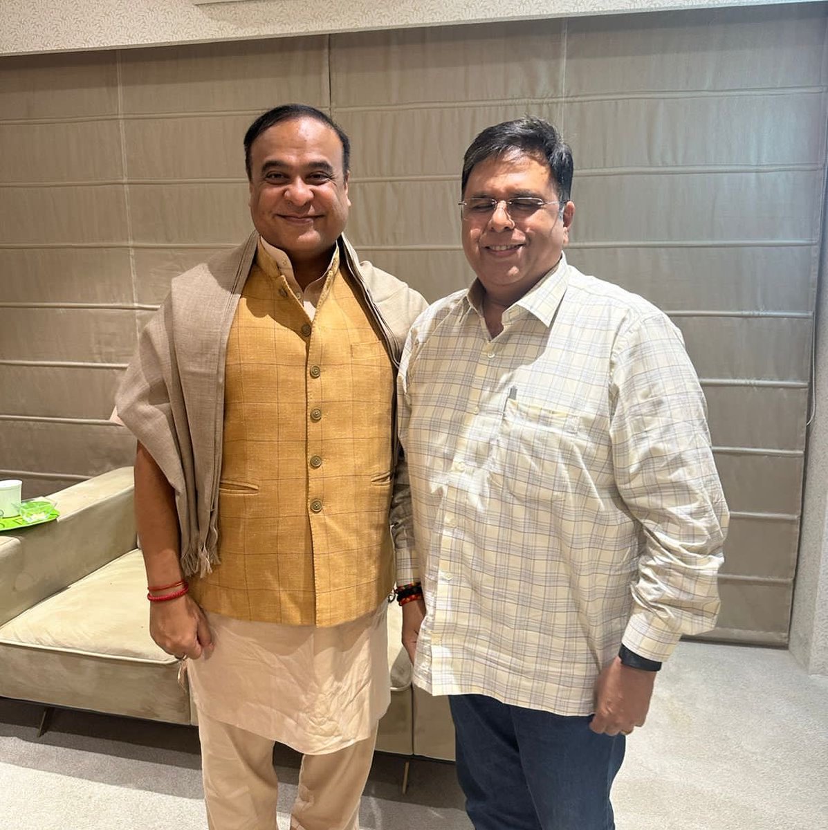 Dr Himanta Biswa Sarma ji on your birthday, I wish you peace, good health, and happiness. With your exemplary leadership, uncommon wisdom, remarkable vision, you have made +ve impact on the politics of Assam and Bharat. 
Praying that Ma Kamakhya gives you success in every