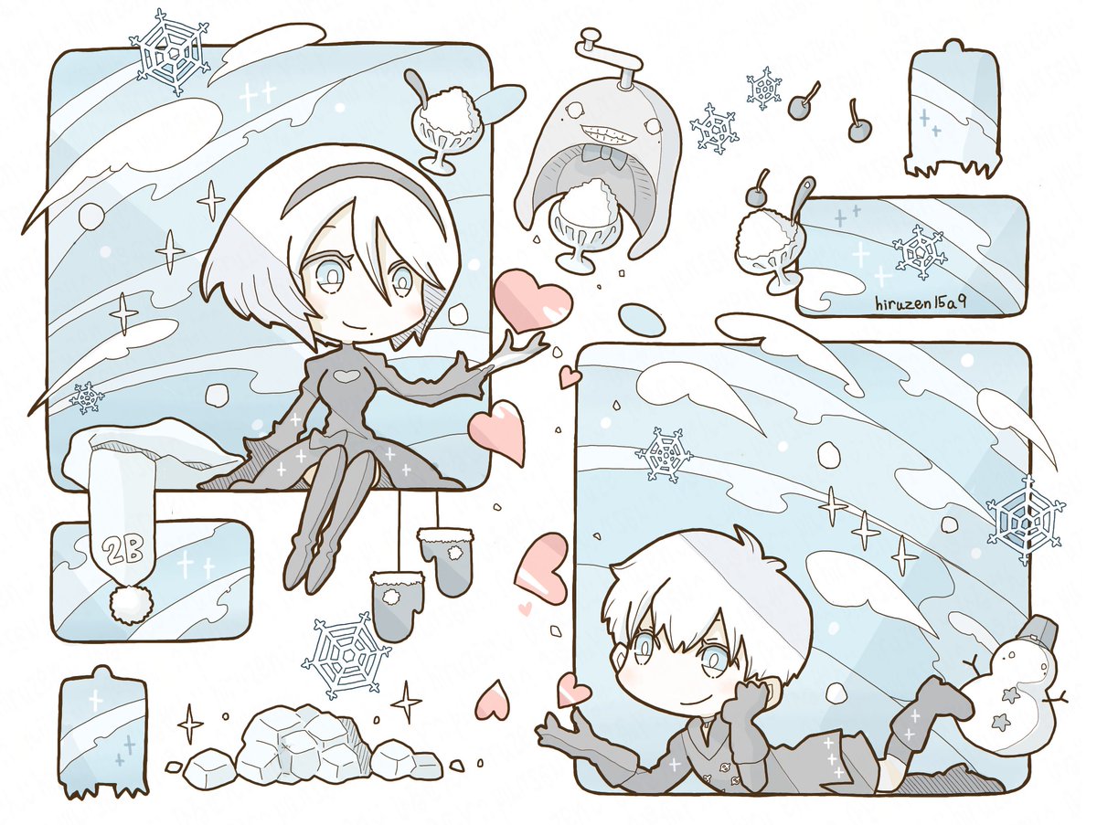 2B9Sの冬
#NieRAutomata