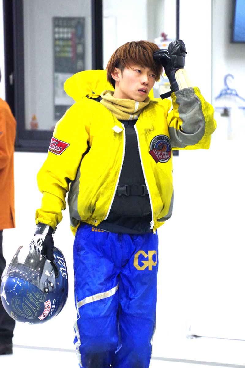 ボートレース 定松 勇樹 GP ジャンパー ボートレース】定松勇樹が転覆