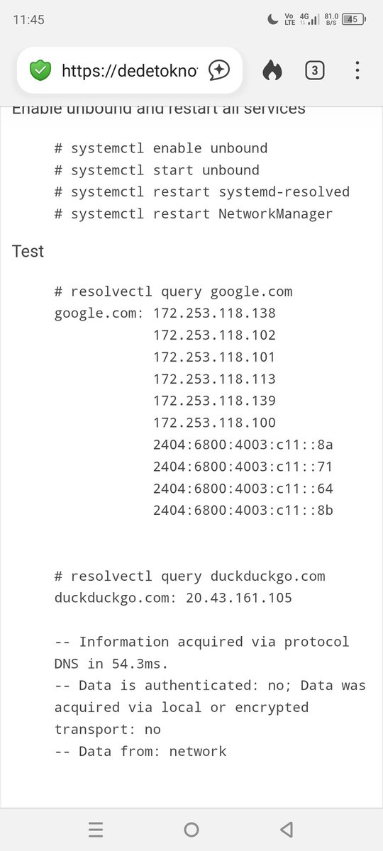 Dedetoke2's tweet photo. Debian 13: using unbound as DNS over https resolver in conjuction with NetworkManager and Systemd Resolved
https://t.co/4ngqNhmhmD
#ForYouOnFacebook #WorldwideReach #GlobalContent #Technology #TechTips #LearnIT #security #privacy #CyberSecurity #linux #debian #domainresolver https://t.co/Q5iWDgybMc