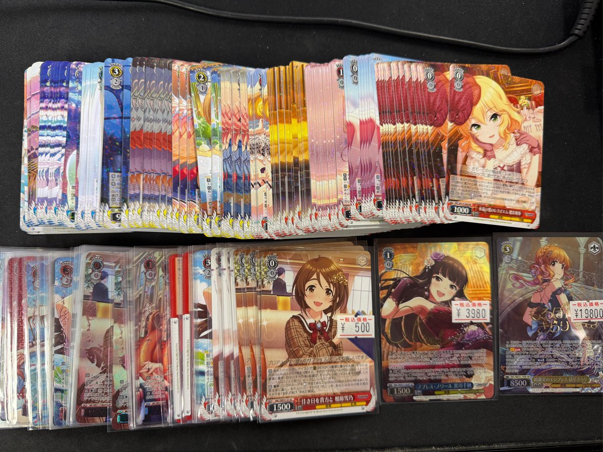 ヴァイスシュヴァルツ 販売情報】 アイドルマスター シンデレラ