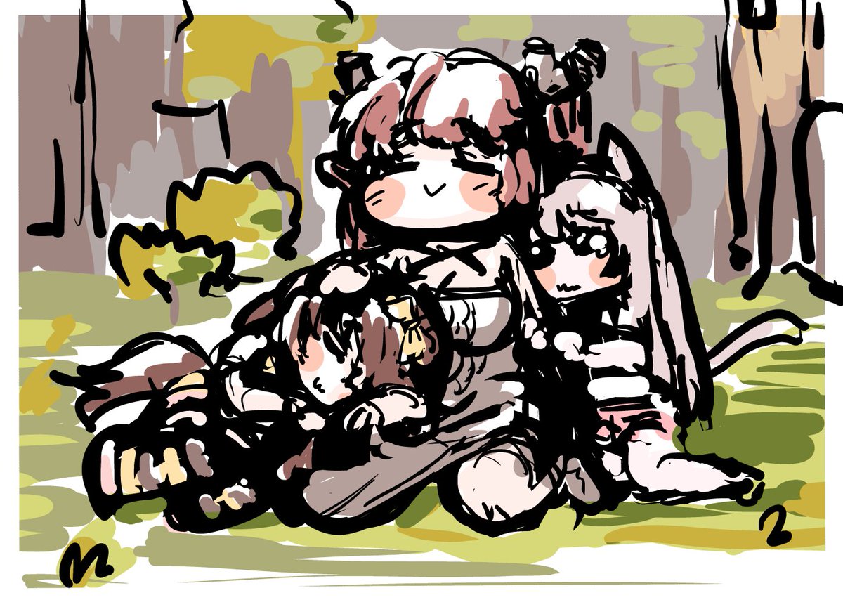 트릭컬 시즌 2 이후에 꼭 한번 그리고 싶었던 구도입니다.
일단 러프부터 슥슥.
요즘 이상하게 바빠서 그리고 싶은게 너무 쌓여가고 있네요.