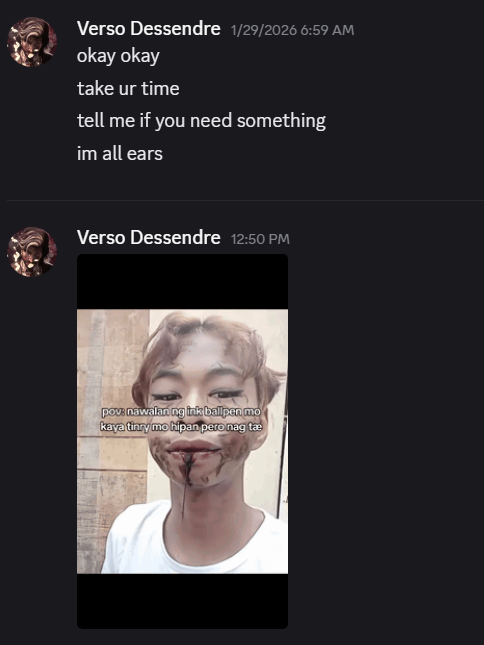 Verso Dessendre tweet media