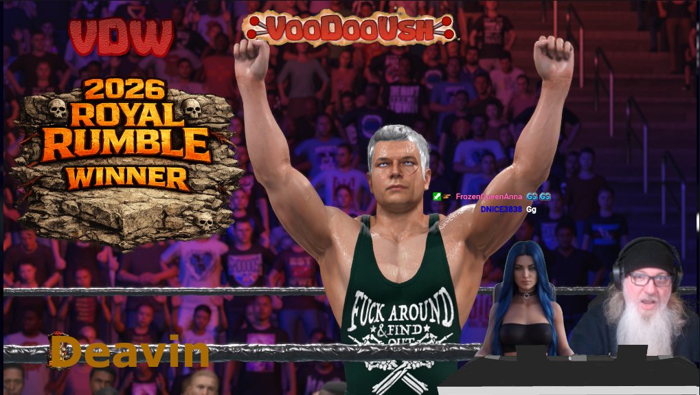 Congratulations <a href="/dacy_rose/">Dacy_Rose</a> ...Deavin is going to WrestleFest!!!