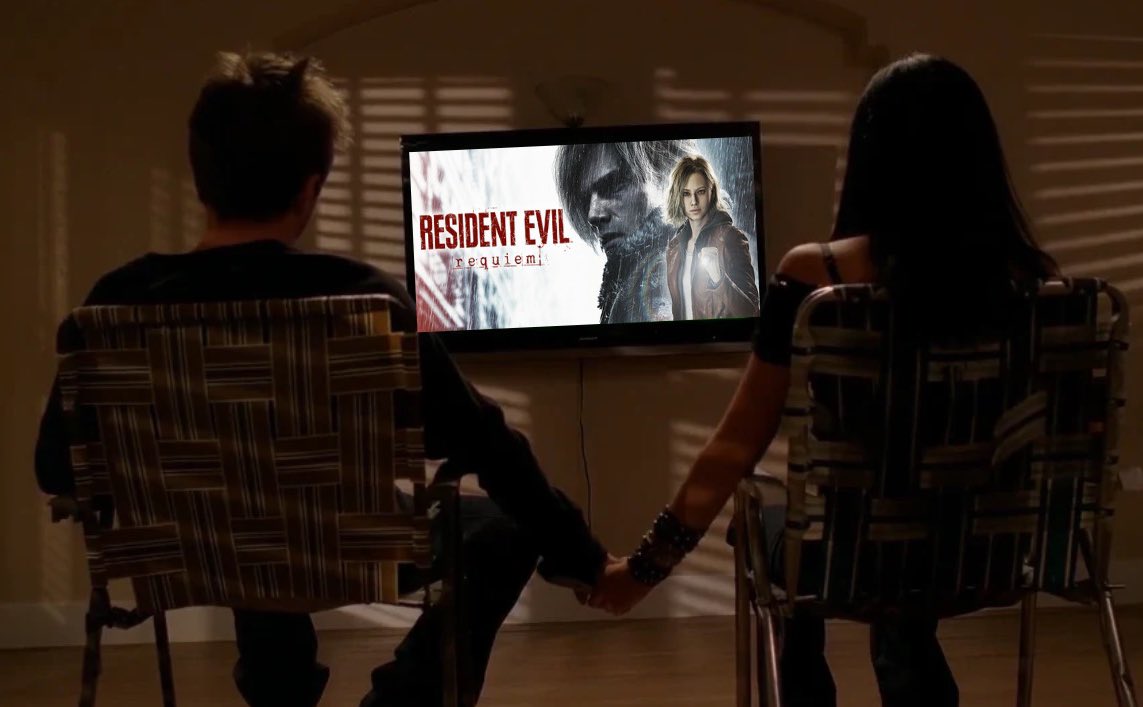 s4pphocroft's tweet image. happy resident evil requiem month!