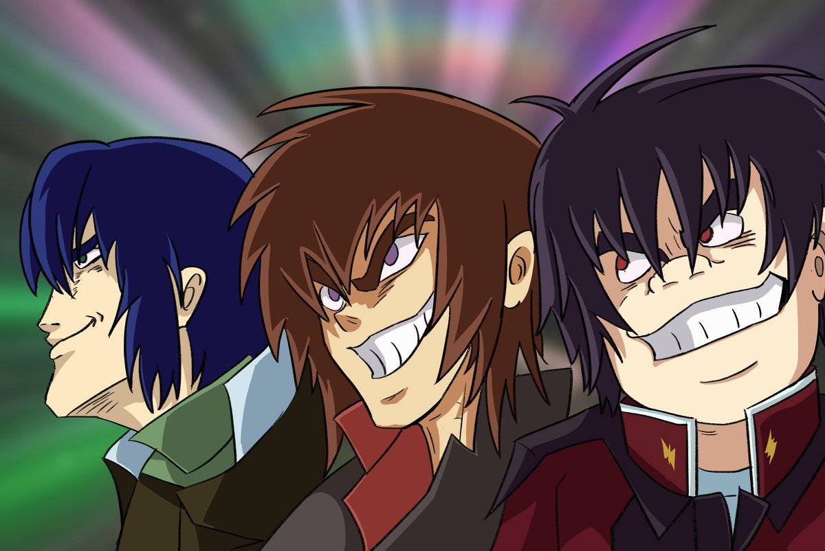 If Kira, Athrun &amp; Shinn believed in Getter
(Gundam SEED Destiny x Getter Robo Shine Spark Meme)

Source: pixiv.net/en/artworks/99…