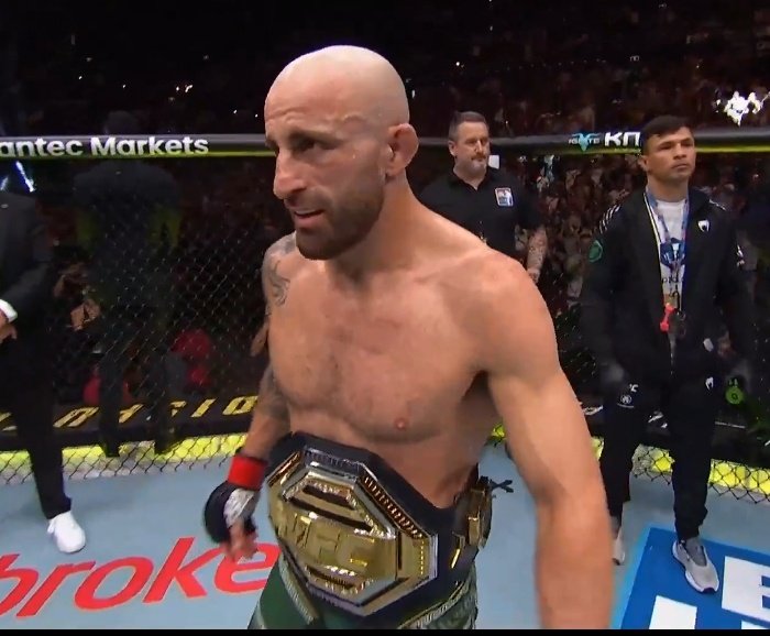 😶‍🌫️🏆 Alexander Volkanovski 

✅️ Diego Lopes ×2
❌️ Ilia Topuria 
✅️ Yair Rodriguez 
✅️ Max Holloway ×3
✅️ The Korean Zombie 
✅️ Brian Ortega