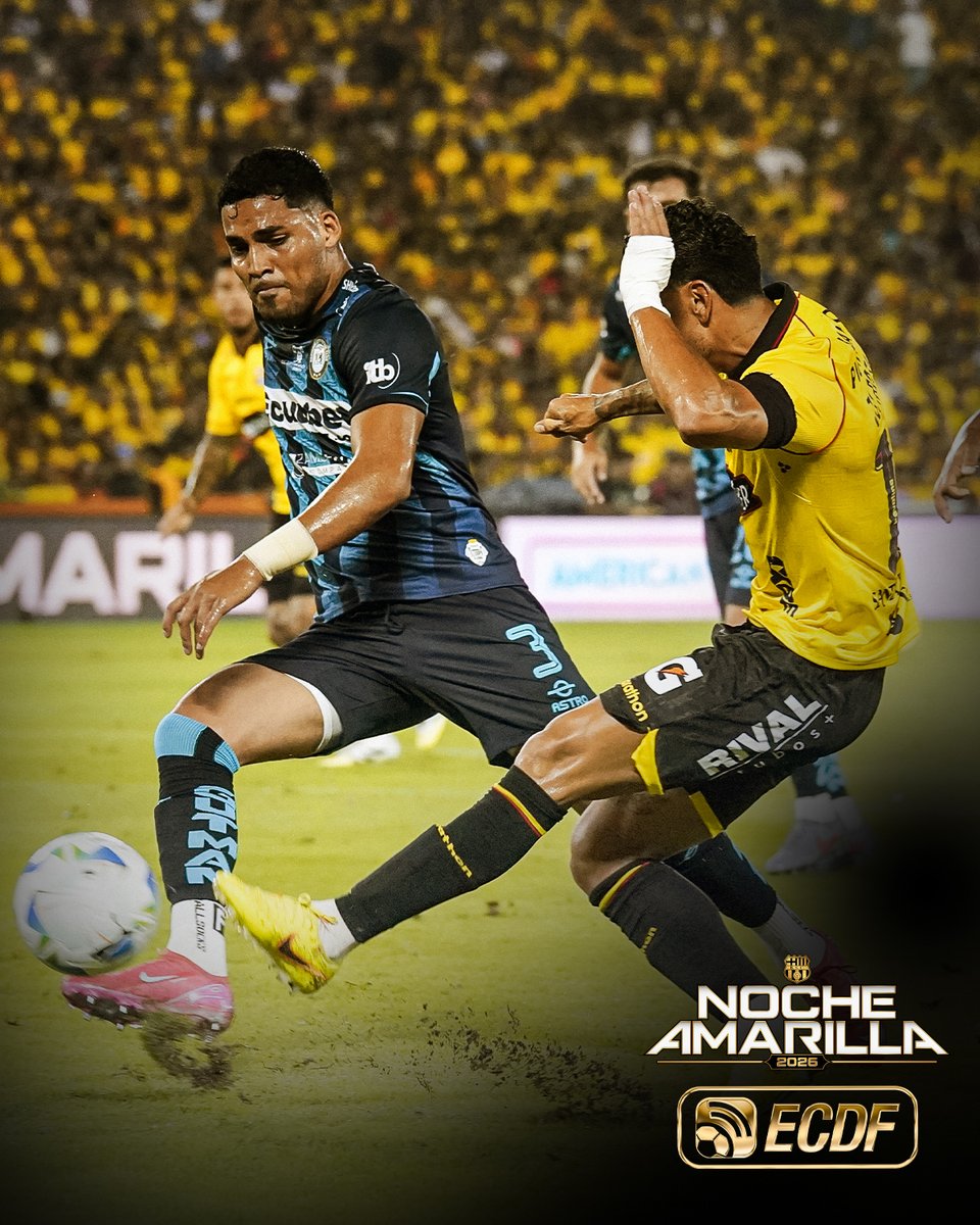 ElCanalDFutbol's tweet photo. 💛🖤 ¡LA FIESTA NO PUDO SER ABSOLUTA! 🖤💛

📌 #BarcelonSC perdió 1-0 ante #GuayaquilCity en el Estadio Monumental por la #NocheAmarillaxECDF

🤔 ¿Qué les pareció el juego mostrado por el equipo de César Farías? https://t.co/XtmMd5DM3d
