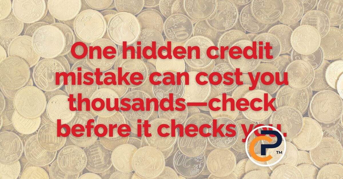 A single credit error can cost you thousands—and you might not even know it's there. Learn how to protect your financial behavior reputation before it costs you. 🔍💸 thecreditpros.com/financial-beha… #CreditRepair #FinancialFreedom