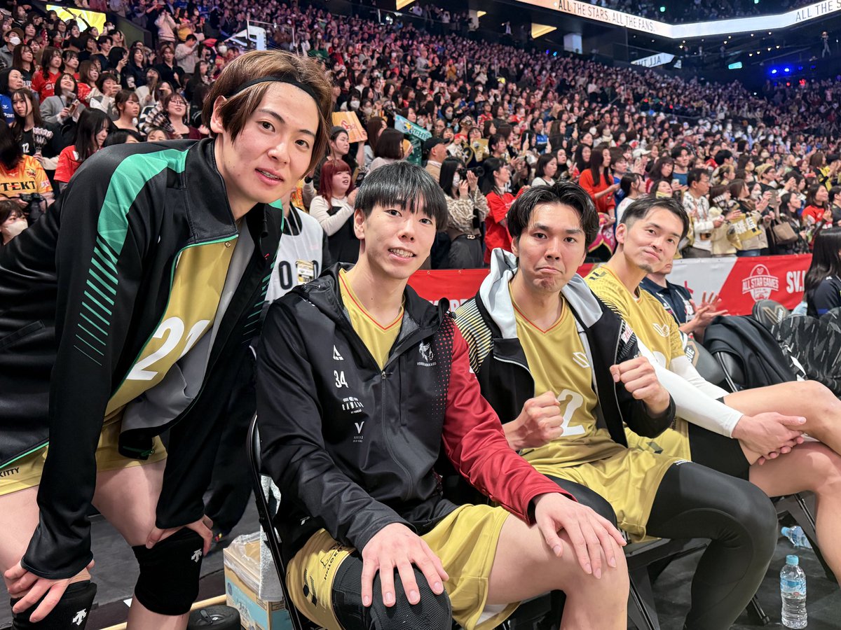 ⚡️サンダーズ情報⚡️ #エムット_SVリーグオールスター TEAM TAITO