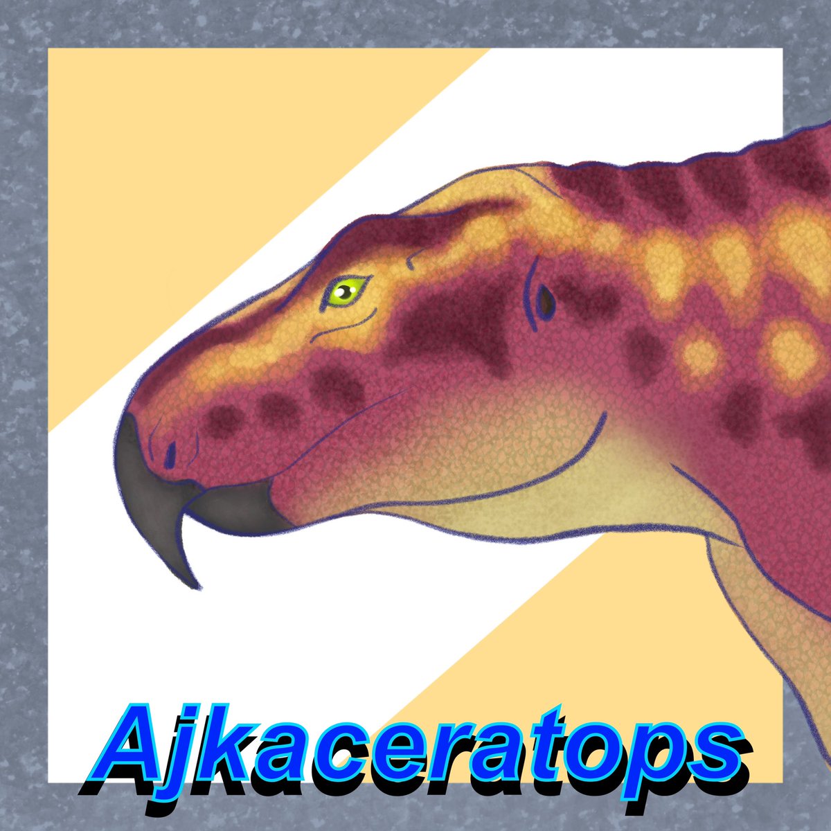 LusuzDV's tweet photo. Ajkaceratops.
Con esto comienza este “viaje” para volver a dibujar más paleoarte.
#paleoart #Ajkaceratops #Procreate https://t.co/D5G1K3IJE4