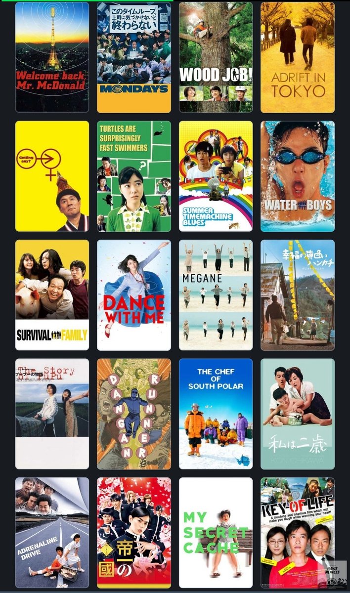 moviemnfs's tweet photo. some underseen (based on letterboxd logs) japanese whimsy comedy mvs for those who need some https://t.co/fdoZH2zf1K