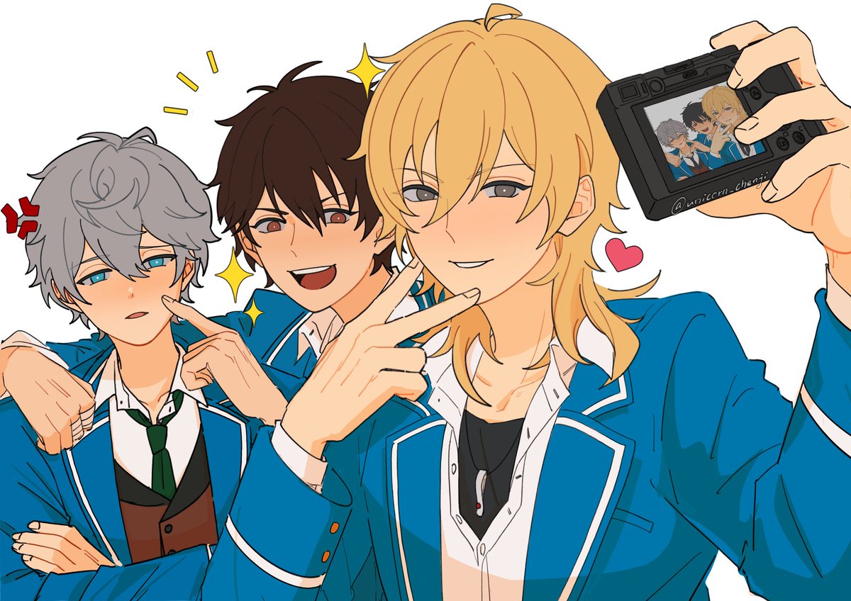 「3Aトリオ #あんスタFA」|Unicorn_宸极のイラスト
