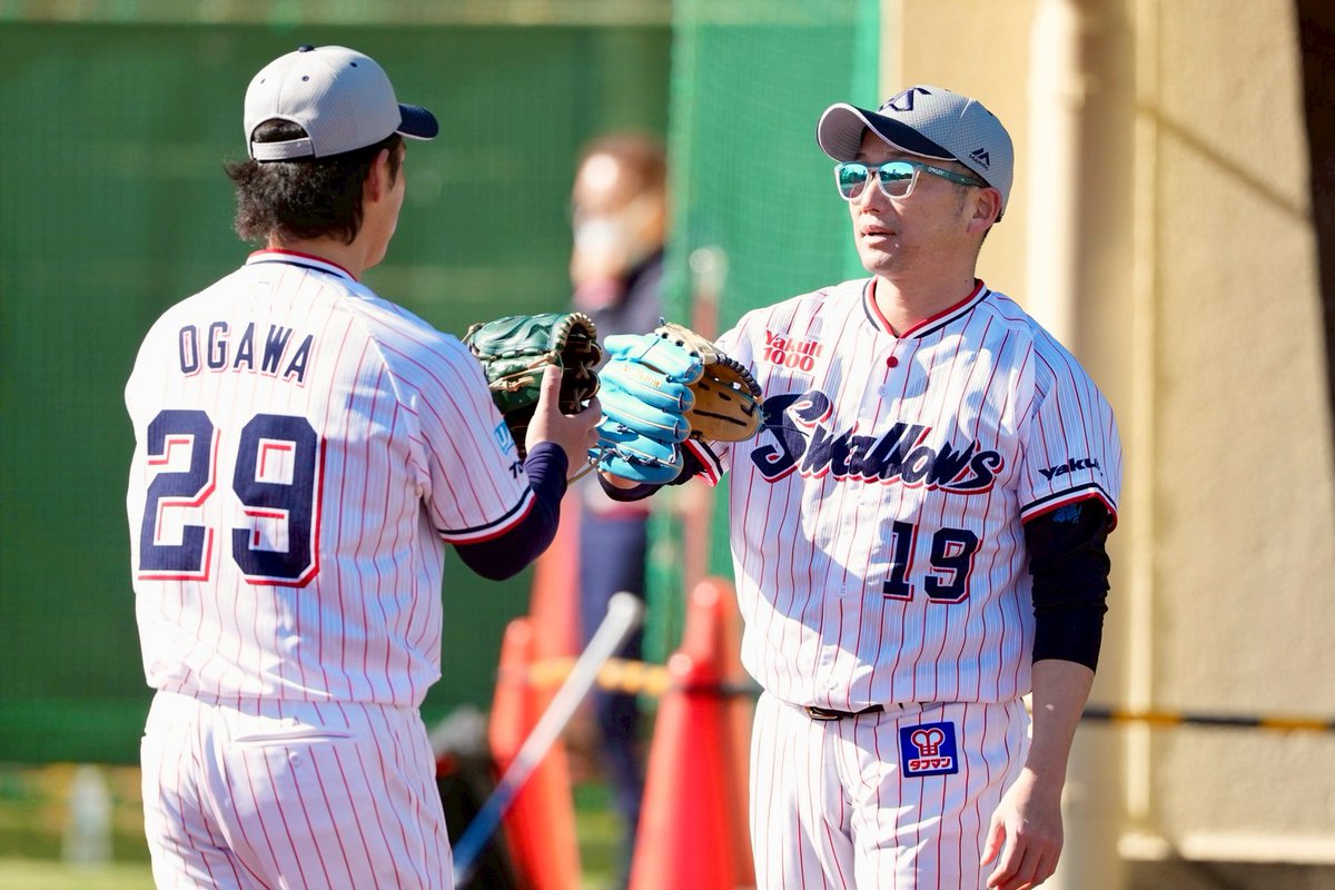 二軍は神宮外苑でキャンプイン⚾ #城石憲之 二軍監督のもと、キャンプ