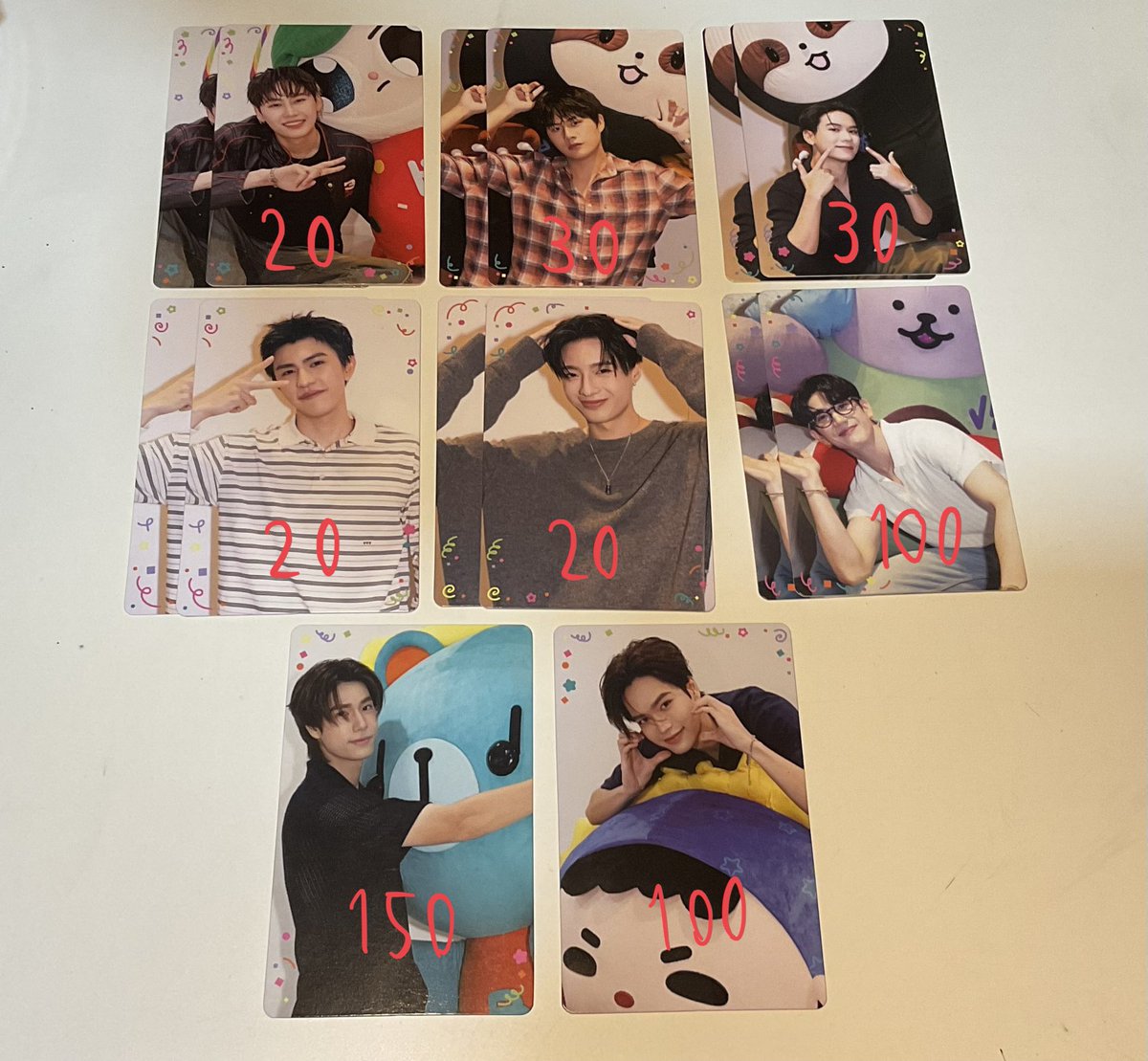 msdforselling's tweet photo. Wts พร้อมส่งการ์ด random ราคาใบละ ตามภาพ 📌

ลุค(มีตำหนิเล็กน้อย) 10
สิงโต 15
นิว เอิร์ท เซิร์ฟ แอสตัน บุ๋น เซฟ ฟรัง 20
กวิน อู๋ วินนี่ สตางค์ 30
ซีทวินันท์ มาร์คจิ 100
ภูวินทร์ 150

🎀 ค่าส่งเหมา 35 🎀 pls dm

#สนามอ่านเล่น2026xGMMTV
#ตลาดนัดgmmtv https://t.co/RLAtjoUWny
