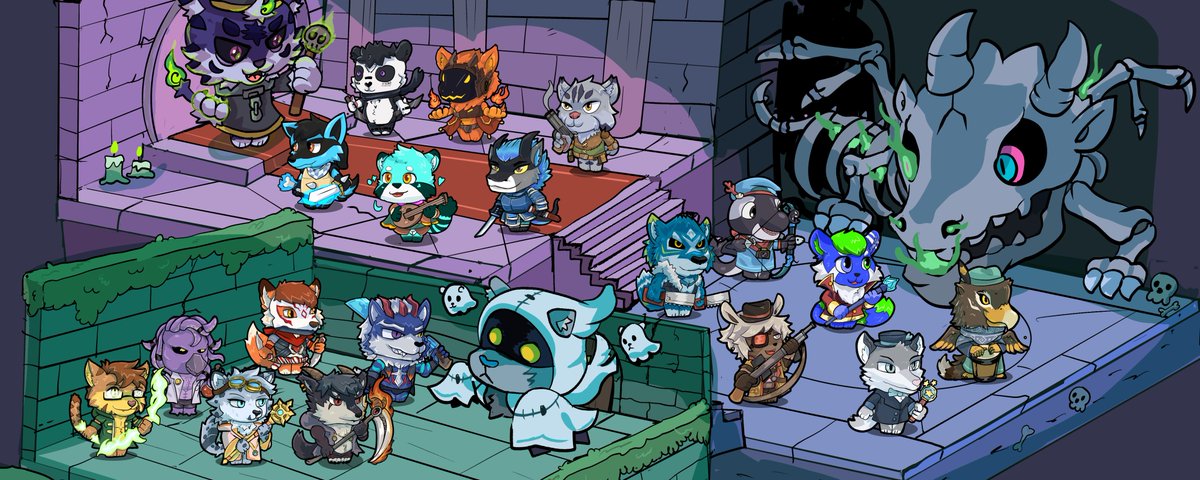 The raid party had taken away my golds :<

My LIFCO YCH Raid is complete! Thank for joining the  raid at the Nekropaw Crypt! 

#furry #furryart #furryartwork #fantasyfurry