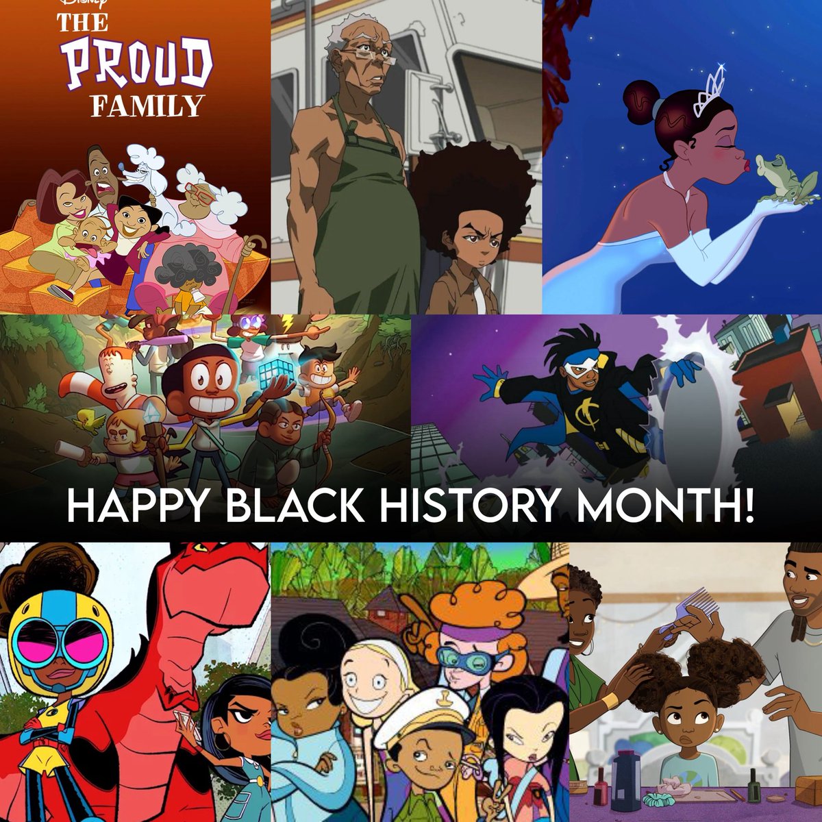 Happy Black History Month from ToonHive! 🖤

Throughout the month, we will be spotlighting Black excellence in animation, honoring the legacy and celebrating the future. #BlackHistoryMonth