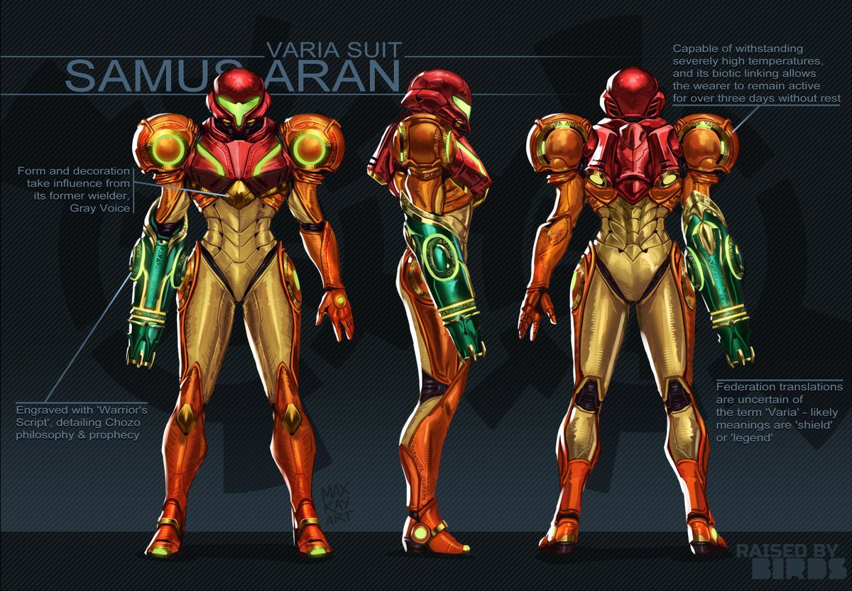 Varia
--
#samus #metroid #raisedbybirds