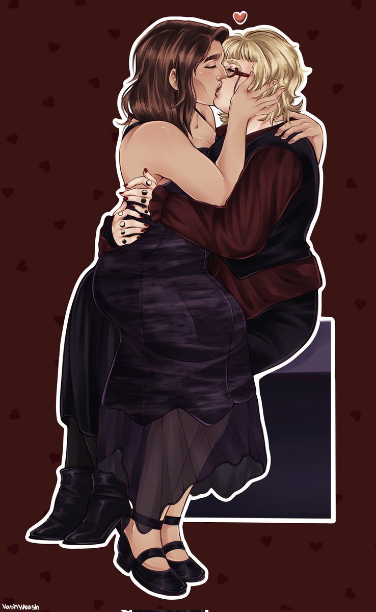 CaffeinatedBard's tweet photo. I love my girlfriend!!
🎨 : @/Vashywash on TikTok/Instagram https://t.co/McX0EMvSEo