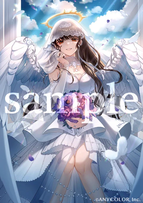 にじさんじ所属 白雪巴さんの誕生日グッズビジュアルを担当させていただきました! お誕生日おめでとうございます