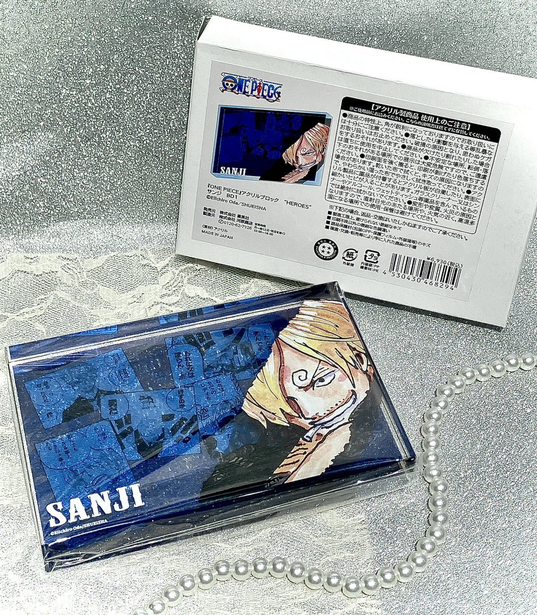 おすすめ商品】原画商品 『ONE PIECE』アクリルブロック“HEROES