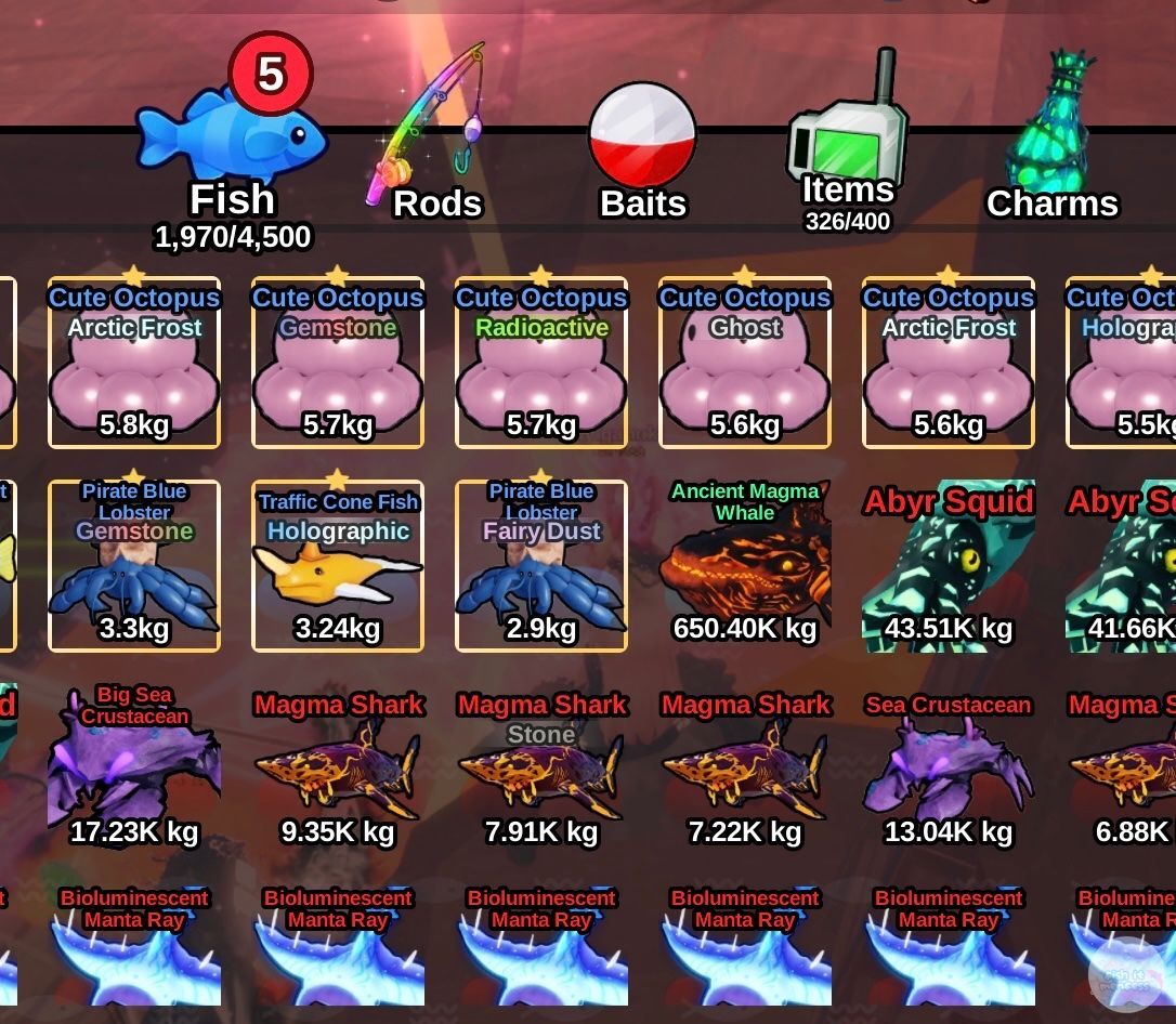 FISH IT FESS ‼️ WTT CANTUMIN UNAME tweet media