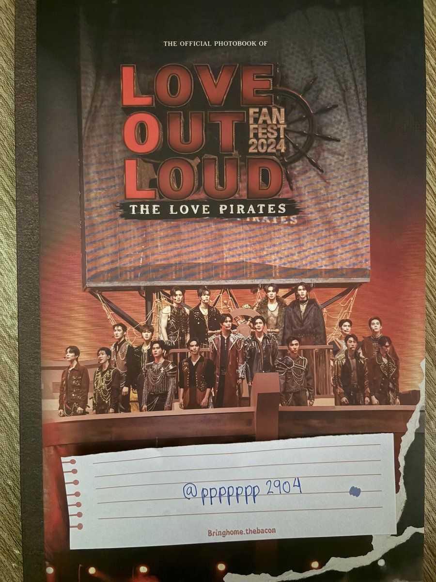 ppppppp2904's tweet photo. photobook LOVE OUT LOUD THE LOVE PIRATES 2024❤️🖤
200รวมส่งค้าบบบ📦
#ตลาดนัดgmm #ตลาดนัดgmmtv #ตลาดนัดเจมีไนน์โฟร์ท #ตลาดนัดเอิร์ทมิกซ์ #ตลาดนัดฟอสบุ๊ค #ตลาดนัดปอนภูวิน #ตลาดนัดจุงดัง #ตลาดนัดเฟิร์สข้าวตัง #ตลาดนัดจิมมี่ซี  #ตลาดนัดฟอสบุ๊ค #ตลาดนัดเพิร์ธเเซนต้า https://t.co/FxaZyysWzn