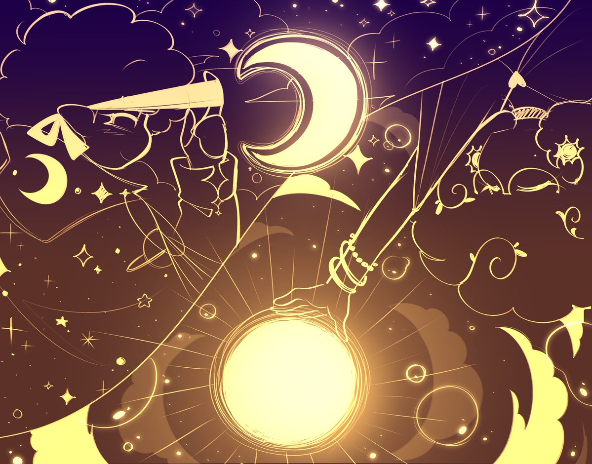 Me and <a href="/0nyxFlow/">OnyxFlow 🔞 (Comms Soon)</a> as gods that help the days cycle (which fits cus hes fuckin 16 HOURS AHEAD OF MY AHH)