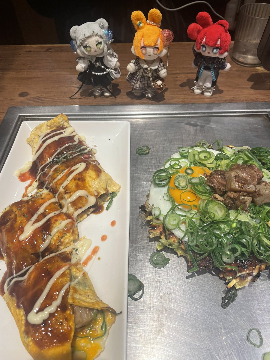 大阪きたけどやっぱチョコレートは外せない！ってことで阪急のバレンタインイベのパフェ食べたよ！ねぎおこもおいしかったね*\(^^)/*
#ぷにみお