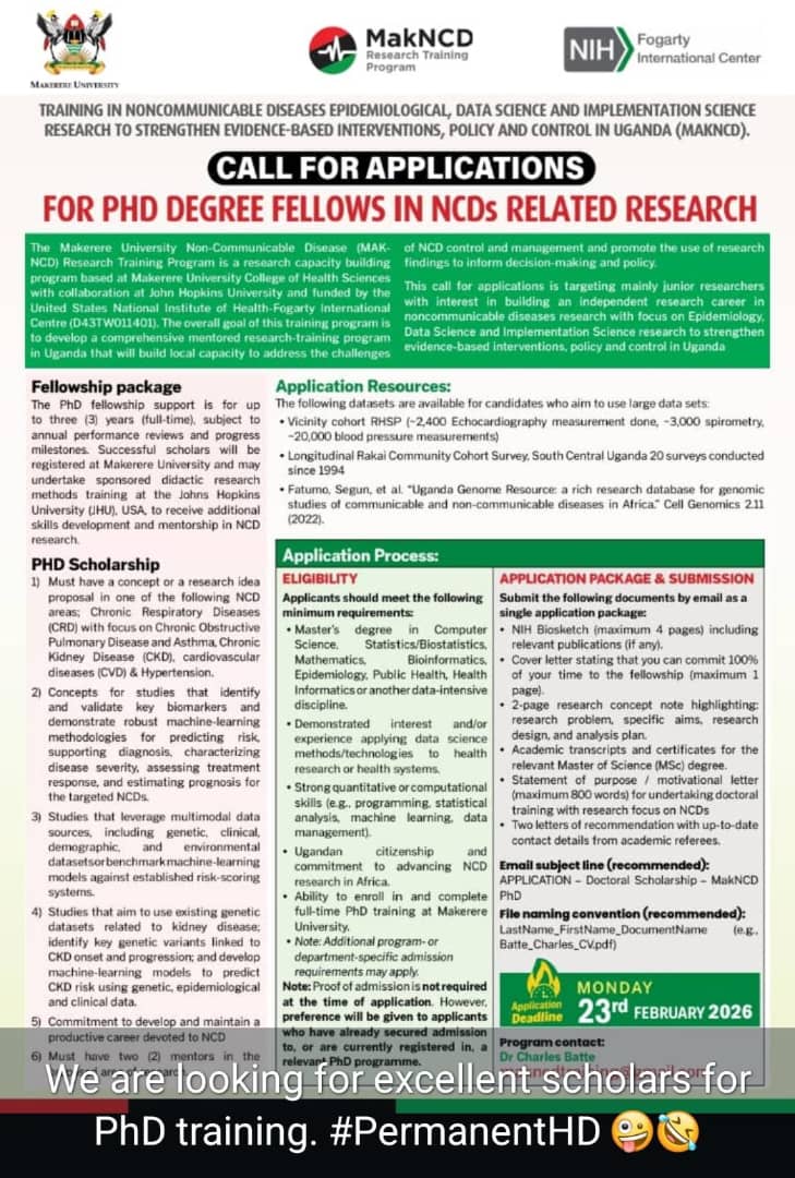 Robert Kalyesubula,MD, FISN(USA), PhD-FRCP(London) tweet media