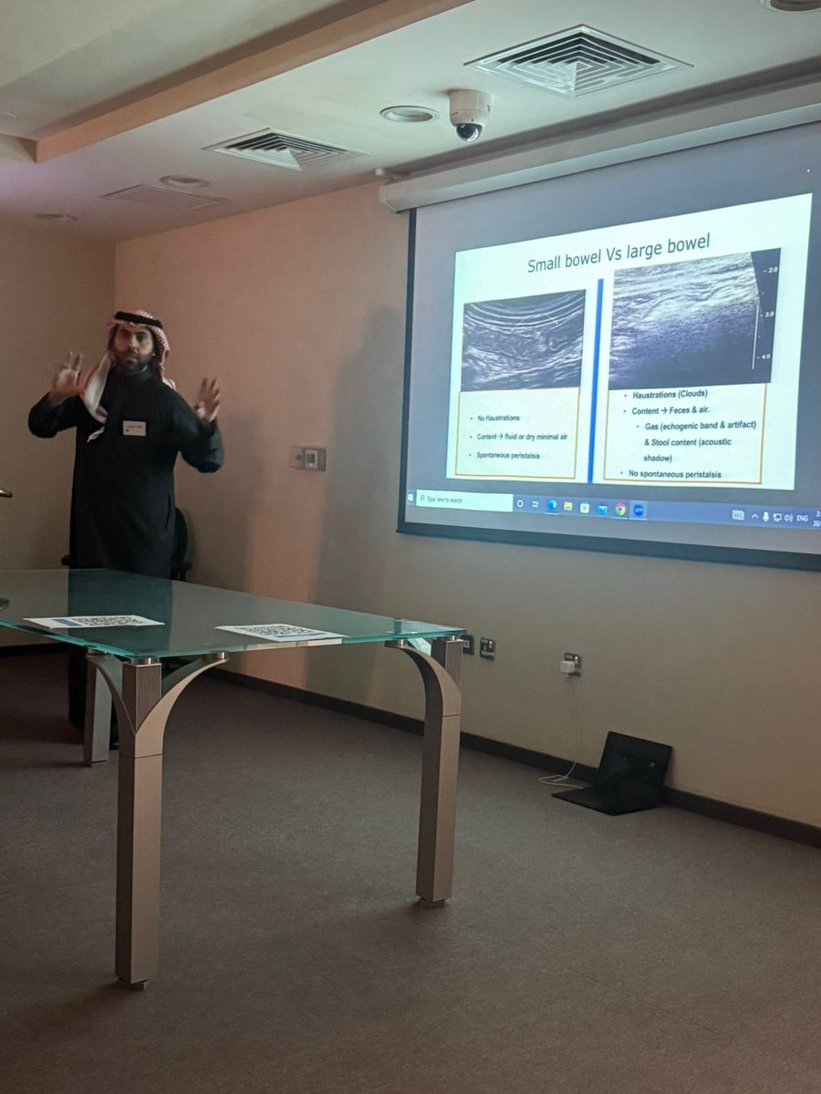 SGA_KSA's tweet photo. A focused, hands-on Intestinal Ultrasound (IUS) educational experience at the IBD Center of Excellence – King Fahad Specialist Hospital, Dammam.

30–31 January 2026
Radiology Department, KFSH-D

Two days of expert-led sessions, practical insights, and hands-on training—designed to translate IUS into real-world IBD practice.

#Saudi_Gastro