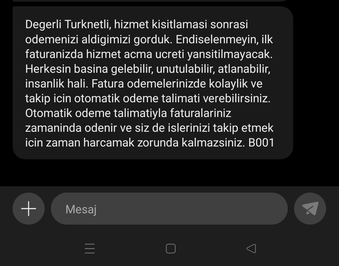Seviyorum bu firmayı ya