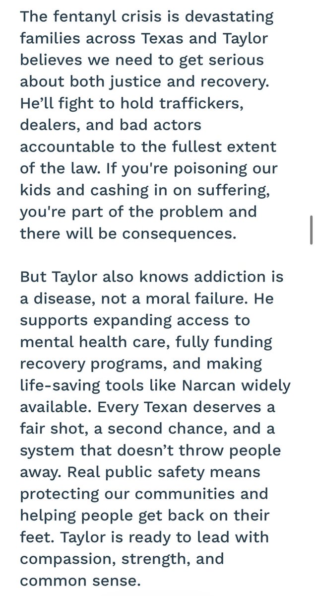 Union leader absolutely blowing away a Trump-endorsed candidate in a deep red seat *in Texas* and this is the platform