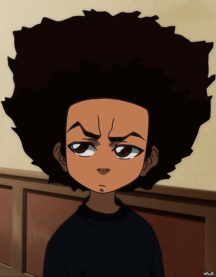 Lockedinmonarch's tweet image. who’s your favorite #boondocks character from the family?
i liked Huey personally 🤩😂
but riley to funny