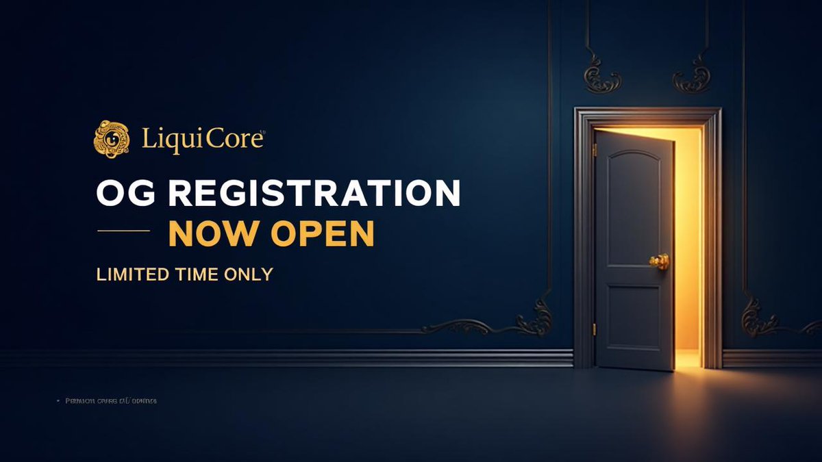 🏆 LiquiCore OG Role — Season 0

OG is earned, not requested.

To be considered, you must:
1️⃣ Invite real users (join Discord + mint First Wave NFT)
2️⃣ Advocate publicly on X
3️⃣ Contribute consistently in Discord
4️⃣ Maintain good behavior
✔ All 4 tasks required
✔ OG slots are