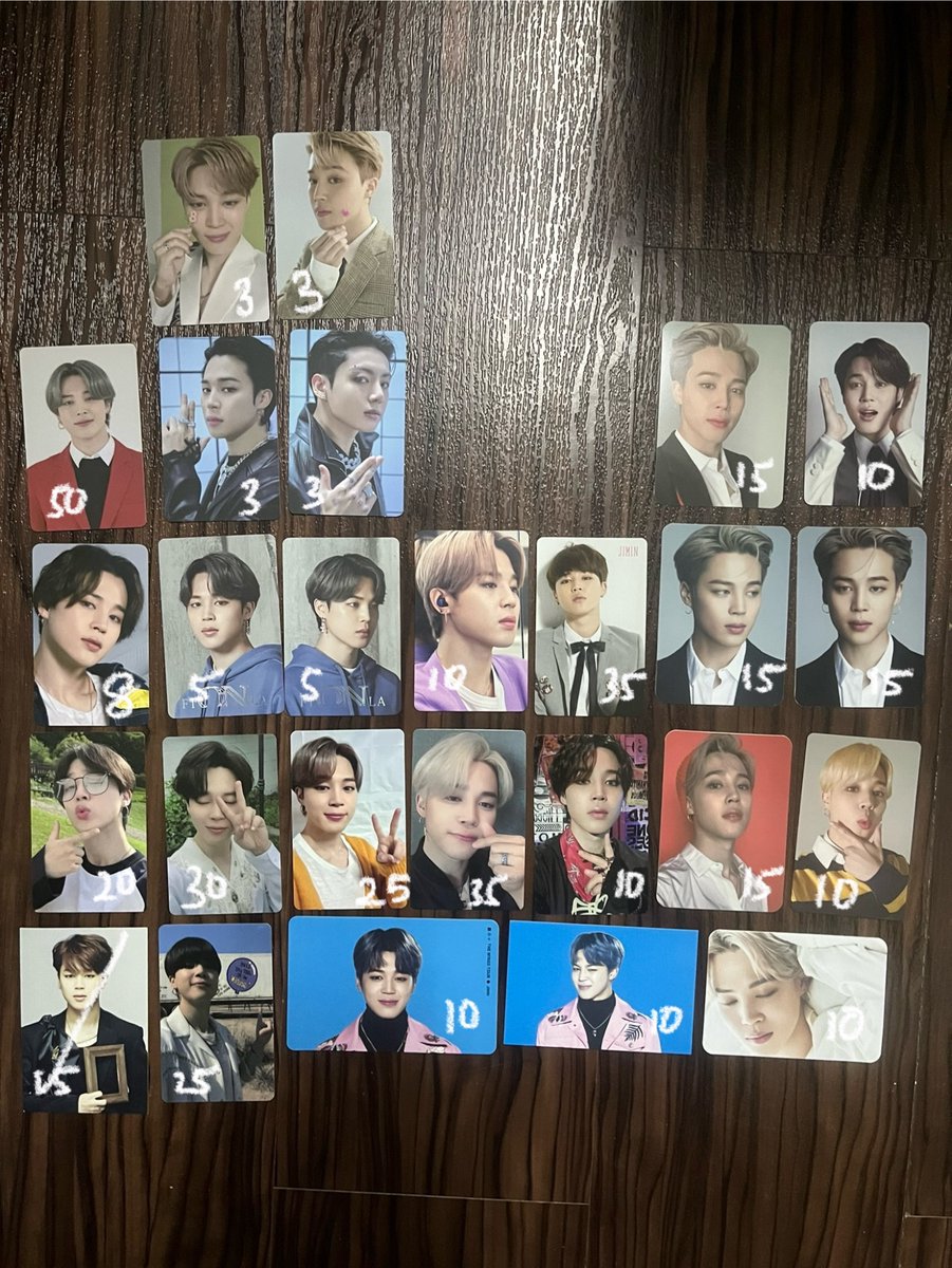 vminkoobf's tweet photo. 💭 BTS OFFICIAL PHOTOCARD #pasarbts
 
꩜ official
꩜ all still in a good condition
꩜ can nego!
꩜ dm for close up pics

tags; jimin taehyung jungkook jhope namjoon yoongi jin https://t.co/uEJqCflghj