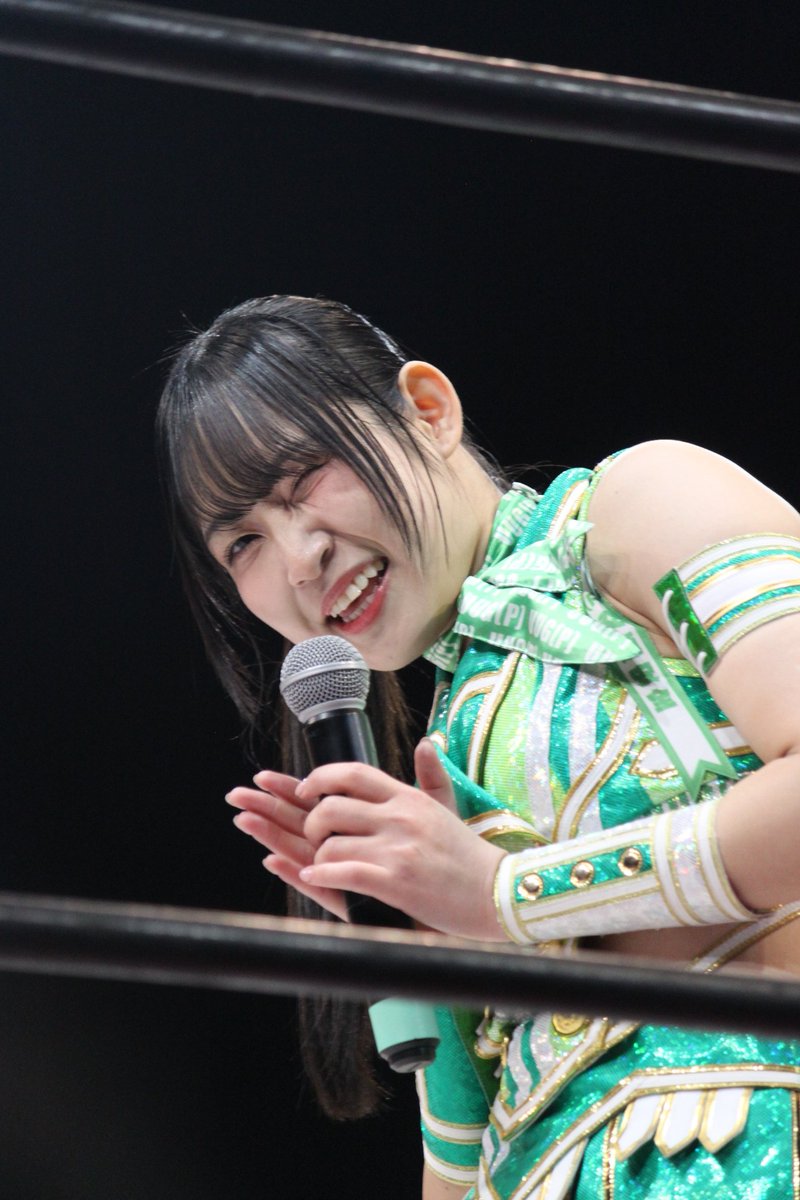 1/25　両国KFCホール大会
カメラ目線くれる志乃さん好き😉
#鈴木志乃 選手
#tjpw