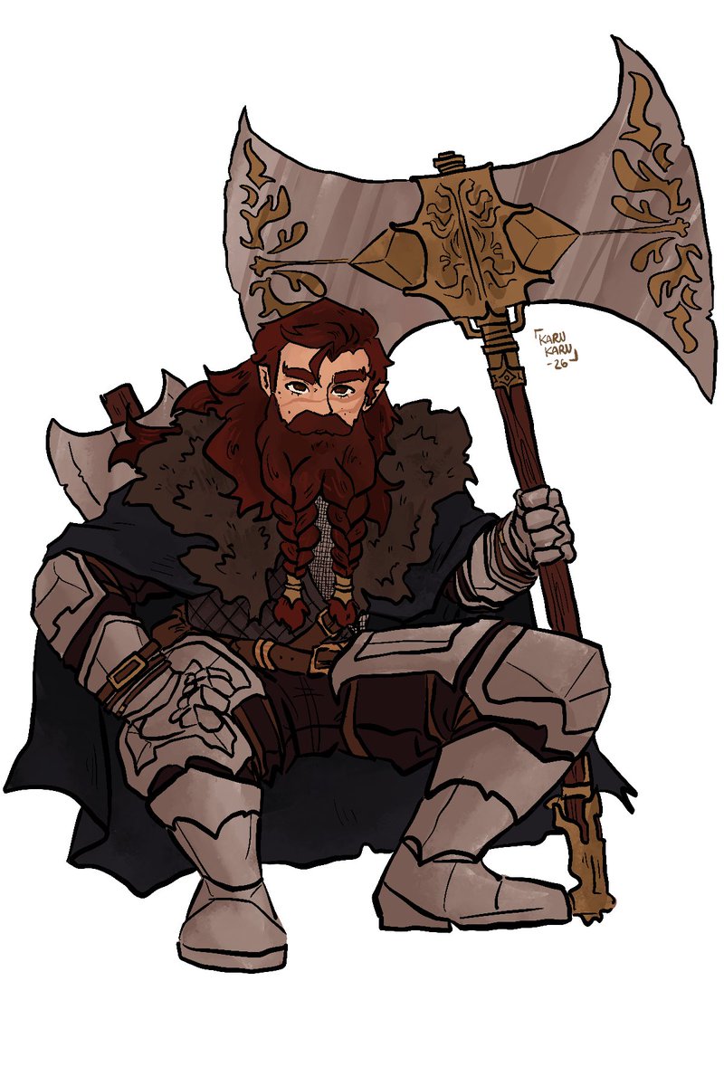 my take on broghini dudestone 
#giggsdnd #impulsesvfanart #dnd 
[ feel free to use ]