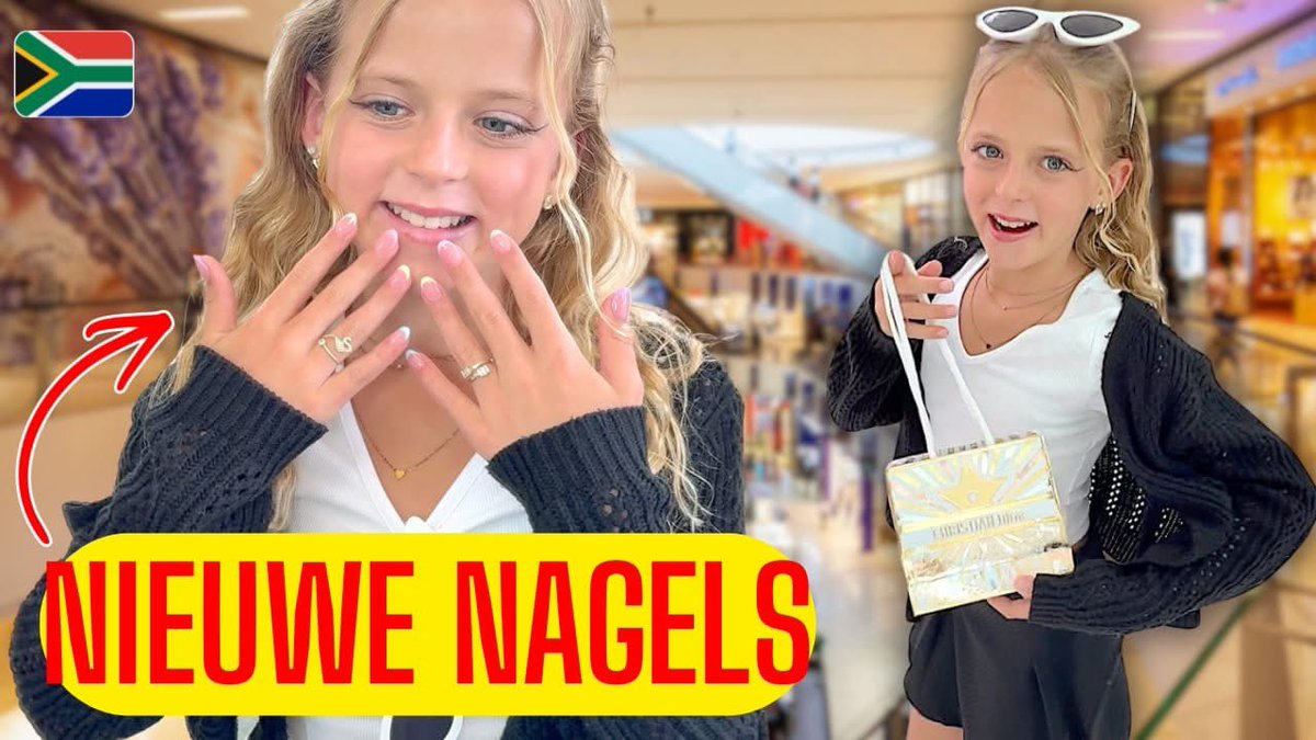 NIEUWE NAGELS &amp; ONGELIMITEERD SHOPPEN! 🛍💅 (Lucilla 11 jaar) | Bellinga Vlog #3505  youtube.com/watch?v=AWn34G…  
@daniel_bellinga @fara_bellinga @de_bellingas_kids_official @luanbellinga_12 @lucillabellinga_15 @luxybellinga_18 @luciusbellinga 
#DeBellingaS #BellingaTV #BellingaFilm