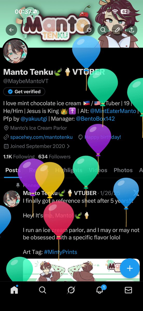 Manto Tenku🍃🍦VTUBER tweet media